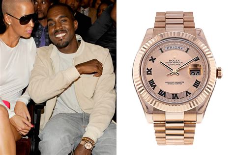 kanye west rolex|Kanye West Rolex watch.